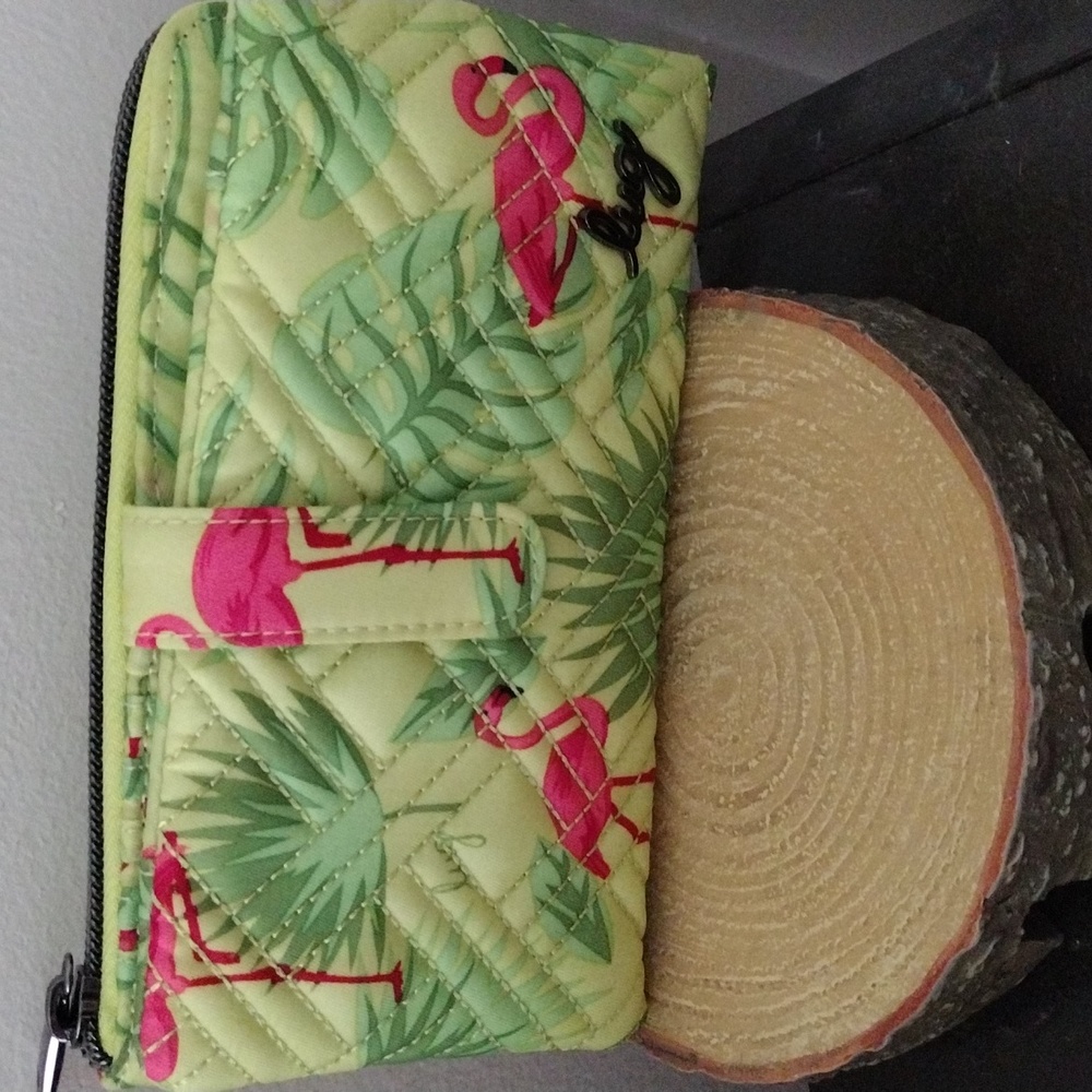 Lug Tram wallet Flamingo Lime